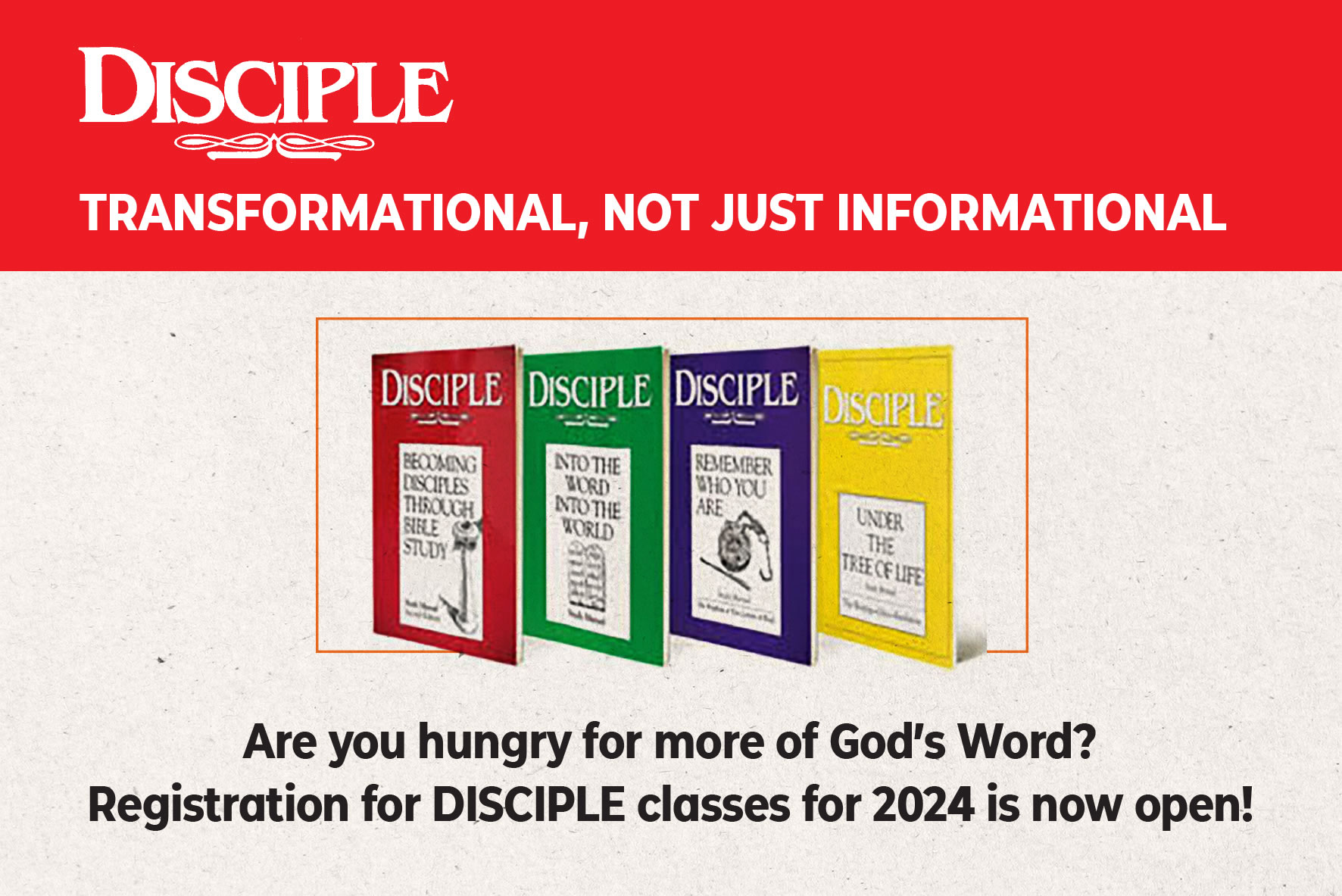 Disciple Classes 2024