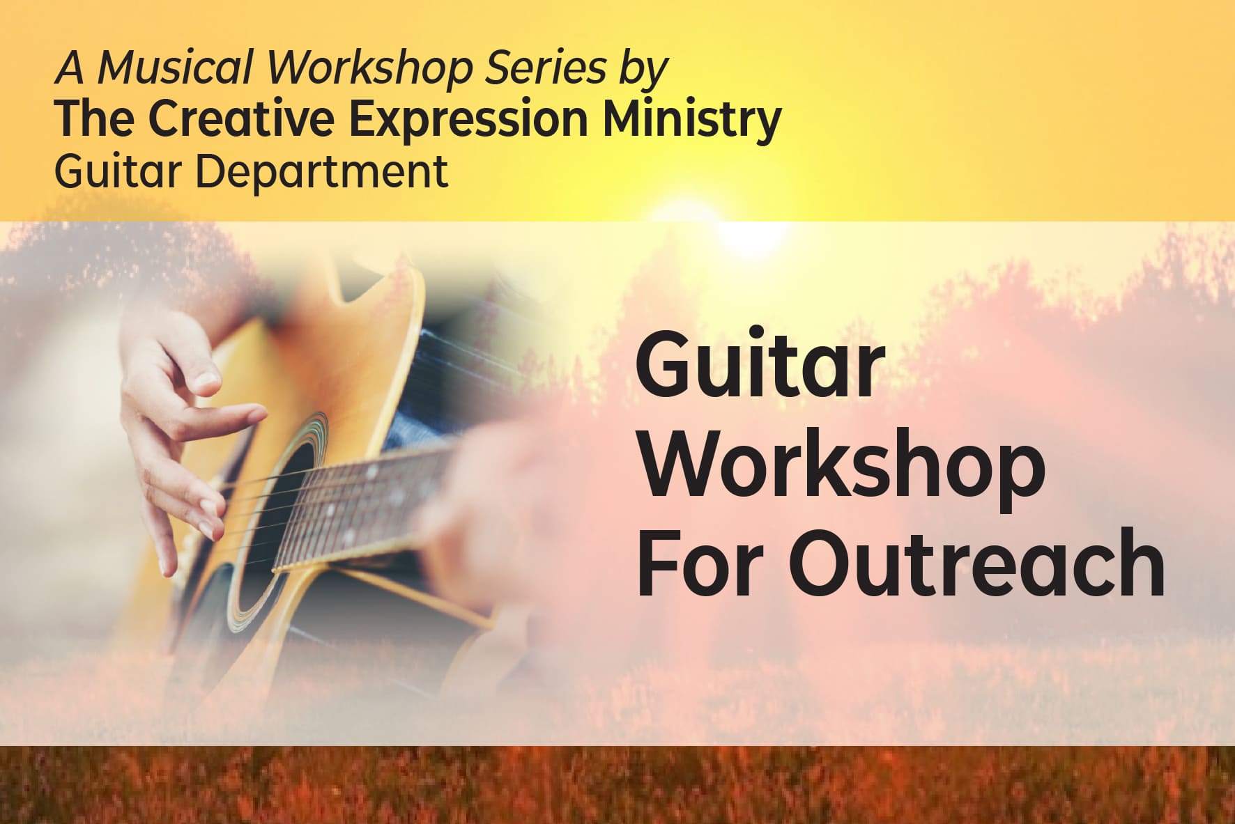 Guitar Workshop For Outreach