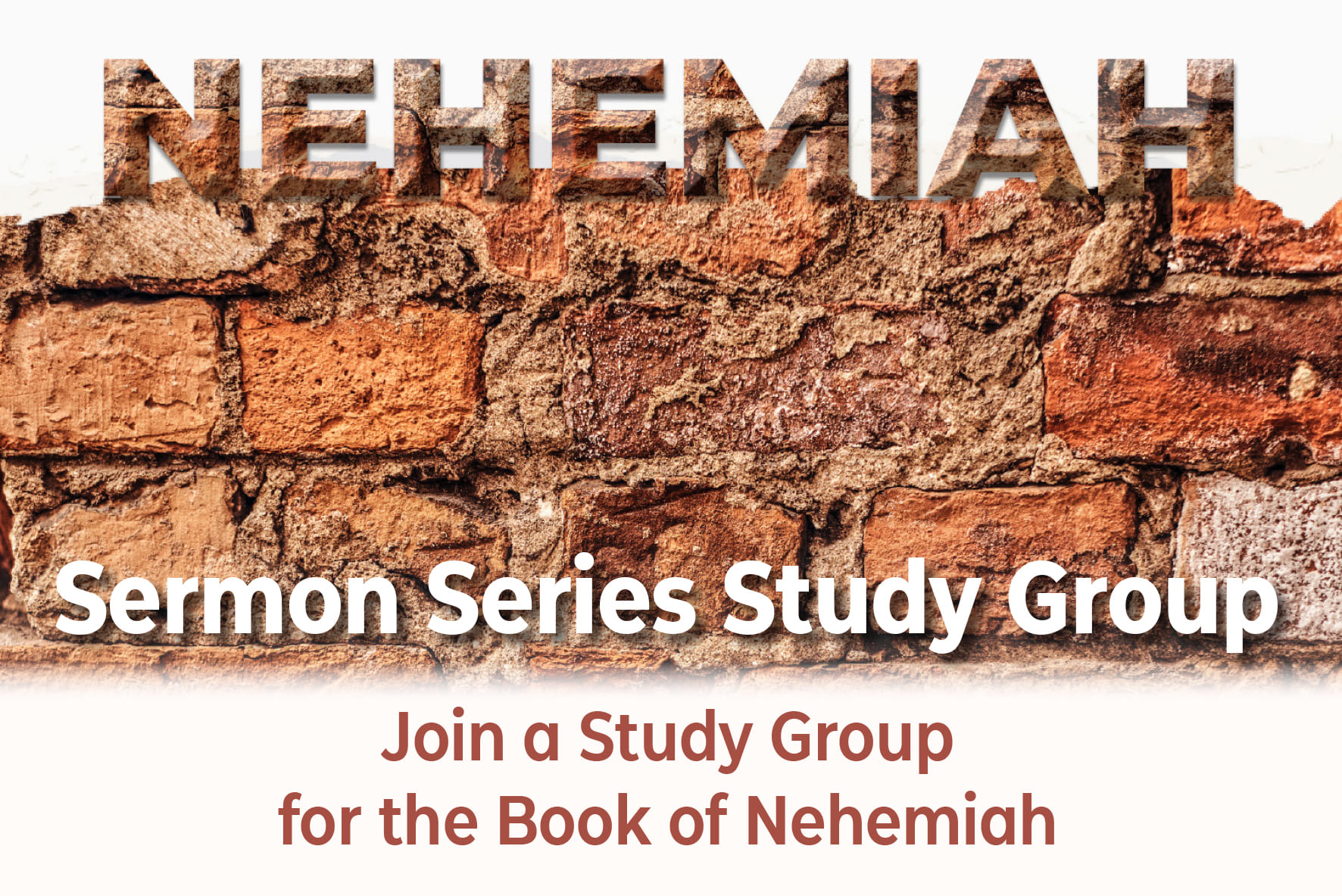 Sermon Series Study Group (Nehemiah)