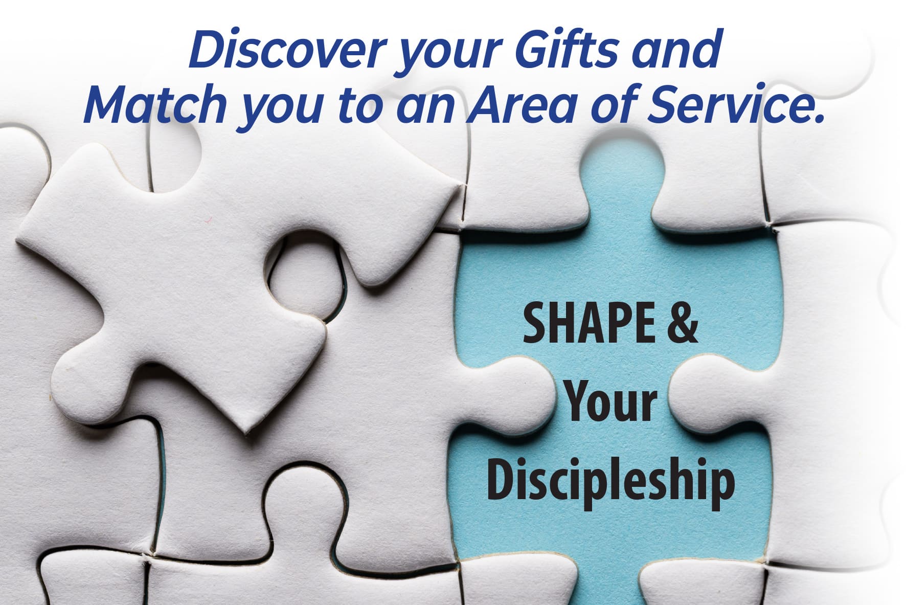 SHAPE & Your Discipleship